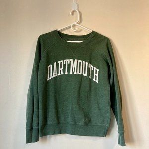 Green Dartmouth Sweatshirt Size Small